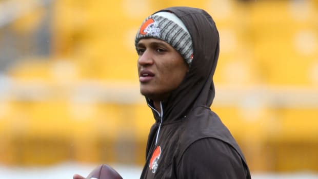 Cleveland Browns quarterback DeShone Kizer (7) in 2017